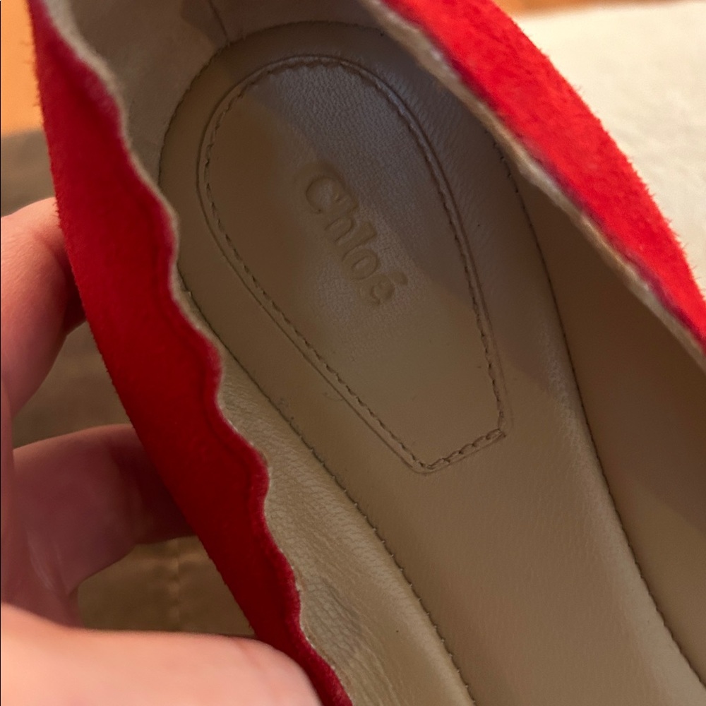 Chloé | Scalloped Ballet Flat - Picture 4 of 7